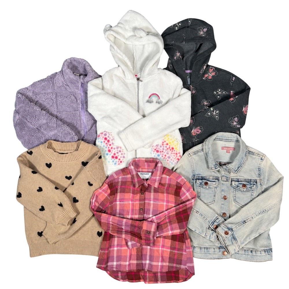 Girls Clothing Lot Size 6 6/7 7 Youth BCBG Old Navy Cat & Jack SHEIN 6 Pc